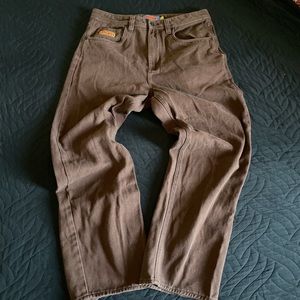 Empyre Brown Straight Leg Jeans
